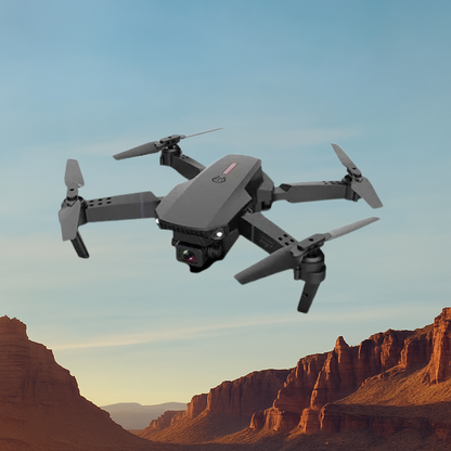 Dron Wojskowy Phantom E88Pro [KAMERA 4K]  + 1  bezpłatna bateria